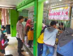 Jelang Lebaran, Polsek Karangtengah Demak Lakukan Patroli Toko Emas