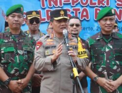 Kapolda Jateng Melepas Ratusan Peserta Balik Mudik Gratis Sinergitas TNI Polri