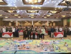 Kapolda Jateng Bersama Forkompinda Jateng Rakor Linsek Pengamanan Lebaran 2023