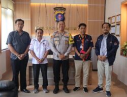 Kunjungan KPU Kabupaten Lamandau ke Polres Lamandau