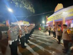 Demi Keamanan Masyarakat, Polres Pangandaran Tingkatkan Patroli Malam