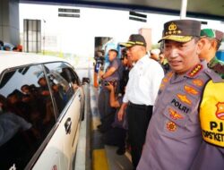 Kapolri: Kendaraan di GT Kalikangkung Meningkat Hampir 300 Persen