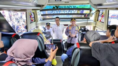 Kapolri Lepas 434 Bus Mudik Gratis Polri Presisi Untuk Kurangi Beban Jalan Tol Dan Arteri