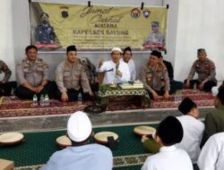 Kapolsek Sayung Demak Melakukan Jumat Curhat di Pondok Pesantren