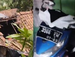 Pemudik Kecelakaan di Banjanegara, Motor Terbang Masuk ke Dapur Rumah Warga