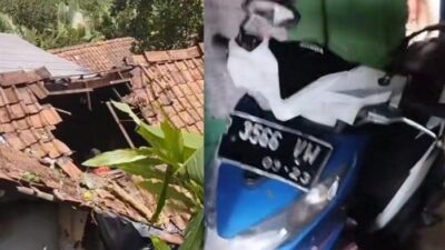 Pemudik Kecelakaan di Banjanegara, Motor Terbang Terjun di Dapur Rumah Warga