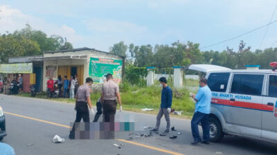 Kronologi Kecelakaan Maut Truk vs Supra di Depan RS Bhina Rembang