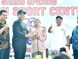 Ketua DPRD Banjarnegara Resmikan Lapangan Futsal Berstandart Internasional