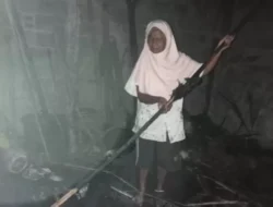 Lupa Mematikan Tungku, Rumah Ny. Sehat di Banjarnegara Terbakar Habis
