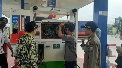 Jelang Mudik 2023, Pemkab Rembang Gelar Pengecekan Alat Ukur SPBU