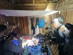 Operasi Pekat, 62 Botol Miras Disita Sat Samapta Polresta Pati