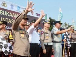 Patwal Polantas Mengawal Pergerakan Arus Balik Dari Semarang Sampai Jakarta