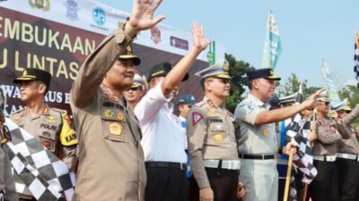 Patwal Polantas Mengawal Pergerakan Arus Balik Dari Semarang Sampai Jakarta