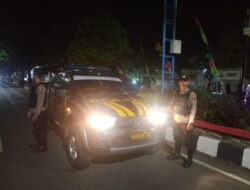 Pemantauan Arus Balik, Polsek Demak Kota Menggelar Patroli Malam Hari