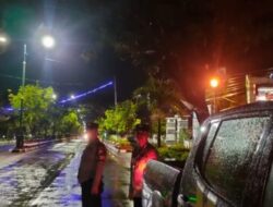 Personil Polsek Demak Kota Patroli Harkamtibmas Antisipasi Balap Liar Jelang Sahur