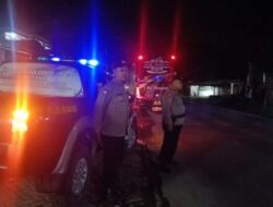 Personil Polsek Mranggen Patroli Sahur Antisipasi Kejahatan di Bulan Ramadhan