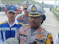 Polda Jateng Sebut Puncak Arus Mudik di GT Kalikangkung Diprediksi Jatuh 24-25 April