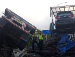 Polisi Amankan Semua Kendaraan Terlibat Kecelakaan Maut di Tol Boyolali yang Tewaskan 8 Orang