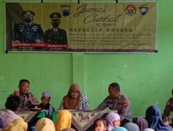 Personil Polisi Polsek Bonang Gelar Jumat Curhat, Sebagai Wadah Aduan Dan Masukan Warga