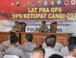 Ratusan Personil TNI Polri Disiagakan Dalam Pengamanan Mudik Lebaran di Batang