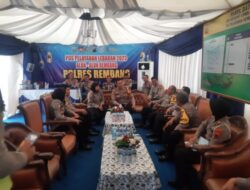Tim Supervisi OKC 2023 dari Roops Polda Jateng Berkunjung ke Polres Rembang