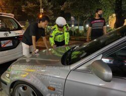 Polresta Pati Menyita Puluhan Mobil dan Motor Dalam Operasi Knalpot Brong