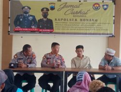 Polsek Bonang Demak Gelar Program Jumat Curhat