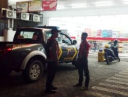 Polsek Bonang Patroli Obvit Malam, Cegah Gangguan Kamtibmas di Minimarket