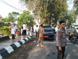 Polsek Demak Kota Gelar Pengamanan Sholat Idul Fitri Di Wilayahnya