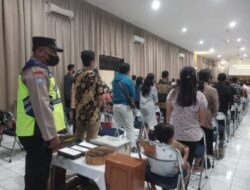 Polsek Demak Kota Melakukan Pengamanan Ibadah Paskah