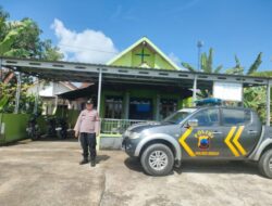 Polsek Gajah Demak Laksanakan Pengamanan di GKJ