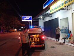 Polsek Guntur Patroli Wilayah Jelang Sahur Antisipasi Kejahatan 3C