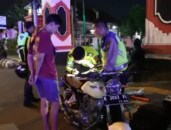 Polresta Pati Laksanakan Razia Ratusan Motor Berknalpot Brong