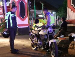 Ratusan Motor Knalpot Brong dan Balap Liar di JLS Pati Diciduk Polisi