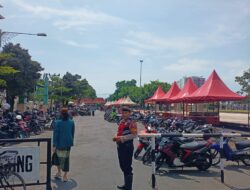 Sat Samapta Polres Rembang Lakukan Pengamana Sholat Jum’at