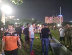 Satpol PP Kota Semarang Bubarkan Puluhan PKL Liar