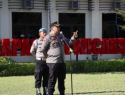 200 Personel Polres Demak Lakukan Pengamanan Perayaan Kenaikan Isa Al Masih