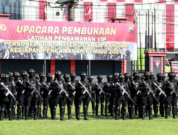 Polda Jateng Persiapkan 40 personil Terbaik Mengikuti Pelatihan Pengamanan VIP Pemilu 2024