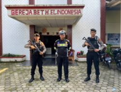 Polres Banjarnegara Amankan Kenaikan Isa Almasih di Gereja