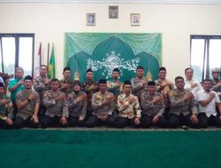 AKBP Sigit di sambut Lantunan Sholawat Mahallul Qiyam di PBNU Sukoharjo