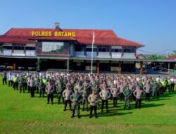 Hadapi Pemilu, TNI/Polri Batang Tingkatkan Soliditas