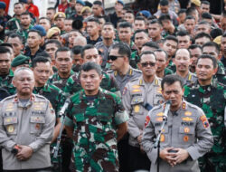 Gelar Apel Konsolidasi, Pangdam IV/Diponegoro dan Kapolda Jateng Pererat Soliditas TNI-Polri