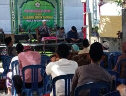 Bhabinkamtibmas Polsek Sayung Demak Monitoring Haflah Khotmil Qur’an