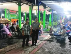 Cipta Keamanan, Polisi Pantau Kegiatan Halal Bihalal di Karangayu Semarang