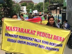 Perangkat Desa di Rembang Diduga Berbuat Asusila, Warga Demo Tuntut Jabatannya Dicopot