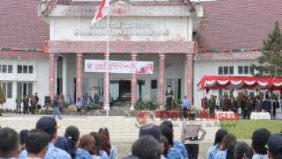 Bupati Dosmar Banjarnahor, Pimpin Peringatan HARKITNAS ke-115 di Humbang Hasundutan