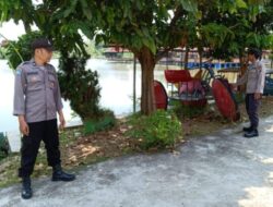 Di Hari Libur Polsek Bonang Pantau Wisata Rowo Tanjung Beri Rasa Aman Dan Nyaman Bagi Pengunjung
