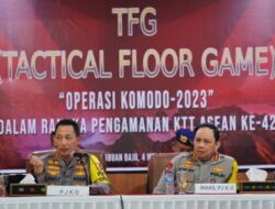 Gelar TFG, Kapolri Minta Personel Pahami Cara Bertindak saat Amankan KTT ASEAN