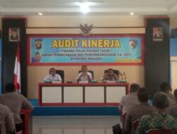 Hari Ke-2 Audit Kinerja Tahap I di Polres Sekadau