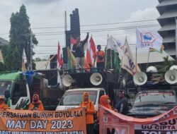 Bawaslu Kota Semarang Awasi Peringatan Hari Buruh di Depan Kantor Gubernur, Ini Alasanya